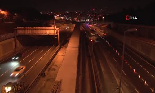 Edirnekapı Metrobüs Durağında Yenileme Çalışması