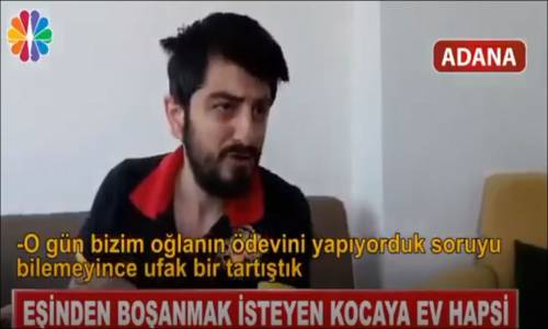 Eşinden Boşanmak İsteyen Kocaya Ev Hapsi - Röportaj Adam