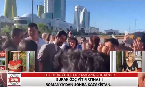 Burak Özçivit Fırtınası Romanya’dan Sonra Kazakistan’da Devam Ediyor