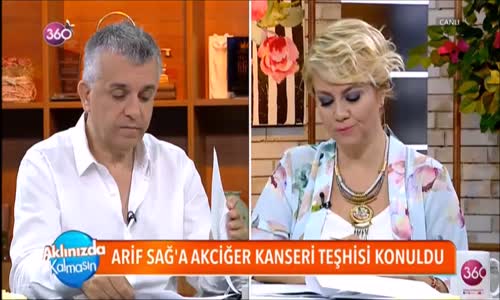 Arif Sağ'a Akciğer Kanseri Teşhisi Konuldu