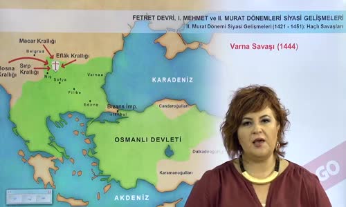 EBA TARİH LİSE - BEYLİKTEN DEVLET'E GEÇİŞ - FETRET DEVRİ, I.MEHMET VE II. MURAT DÖNEMLERİ SİYASİ GELİŞMELERİ-II.MURAT DÖNEMİ SİYASİ GELİŞMELER (1421-1451) -HAÇLI SAVAŞLARI