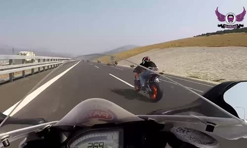 220 km Hızla Kaza Yapıp Tavsiyede Bulunan Motosikletli