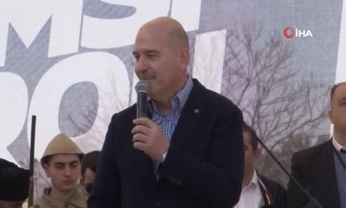 Bakan Soylu Milletimden Bir Tek Kişinin Huzurunu Bozan Olursa Hayatı Dar Ederim