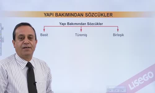 EBA TÜRKÇE LİSE SÖZCÜKTE YAPI-1-BASİTİ TÜREMİŞ, VE BİRLEŞİK SÖZCÜKLER