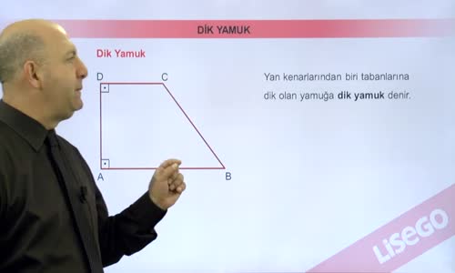 EBA GEOMETRİ LİSE  YAMUK-DİK YAMUK