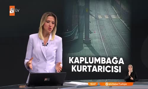 Kaplumbağa kahramanı vatman! 