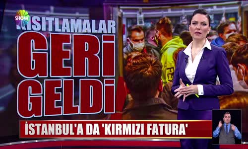 İstanbul'a da 'kırmızı fatura'