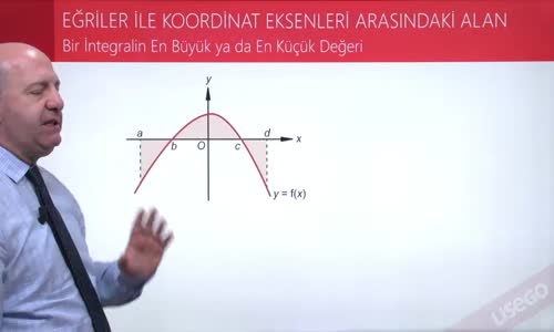 EBA MATEMATİK 2  LİSE 4 İNTEGRAL- BİR İNTEGRALİN EN BÜYÜK YADA EN KÜÇÜK DEĞERİ