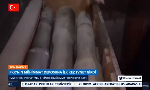 TVNET PKK'nın Mühimmat Deposuna Girdi