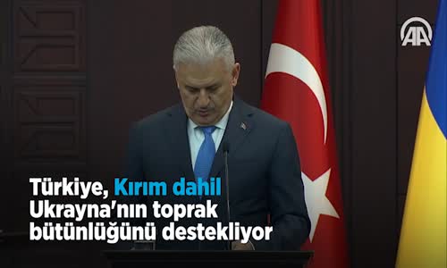 Türkiye, Kırım Dahil Ukrayna'nın Toprak Bütünlüğünü Destekliyor