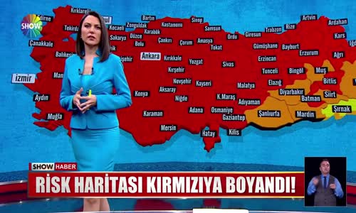 Risk haritası kırmızıya boyandı!