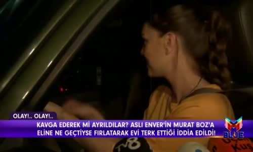 Aslı Enver'in Murat Boz'la Büyük Kavgası Eşyalar Havada Uçuştu 