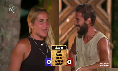 Sema Ve Adem Yine Şov Yaptı 45.Bölüm Survivor 2018