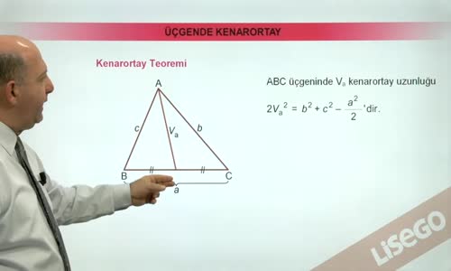 EBA GEOMETRİ LİSE  ÜÇGEN -KENARORTAY TEOREMİ