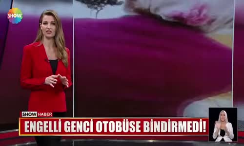 Engelli genci otobüse bindirmedi! 