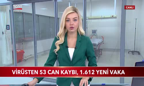 Koronavirüsten 53 Can Kaybı, 1.612 Yeni Vaka 