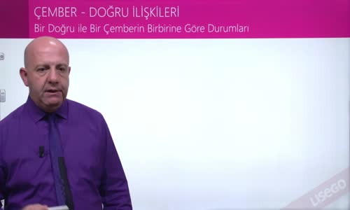 EBA GEOMETRİ LİSE ÇEMBER -DOĞRU İLİŞKİSİ