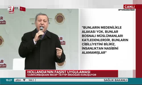 Erdoğan Talimatı Verdi Hollanda İle o Anlaşma Fesh Ediliyor 