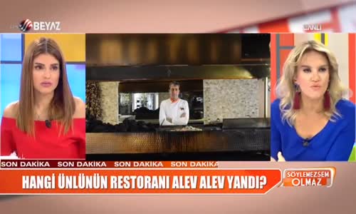 Hangi Ünlünün Restoranı Alev Alev Yandı