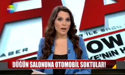 Düğün Salonuna Otomobil Soktular! - Kırıkkale