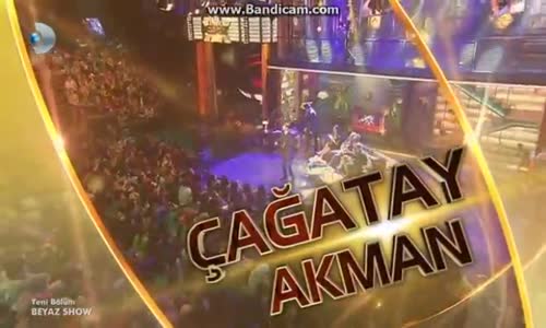 Çağatay Akman Beyaz Show da Geceye Damgasını Vurdu!