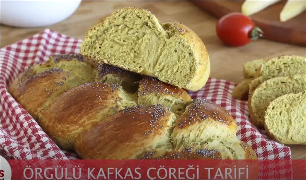 Örgülü Kafkas Çöreği Tarifi 