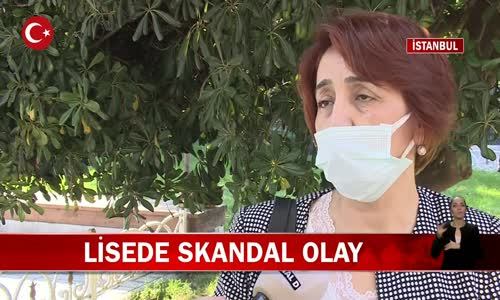 İstanbul Fatih Cağaloğlu Anadolu Lisesinde Skandal Olay! İşte Görüntüler