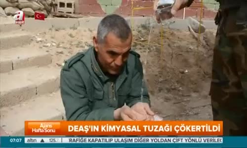 Musul'da Kimyasal Bombanın Patlatılma Anı