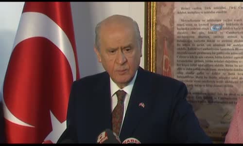 Bahçeli'den Başkanlık Sistemi Açıklaması