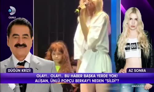 İbrahim Tatlıses'in Küçük Kızı Elif Ada Aleyna Tilki İle Sahneye Çıktı 