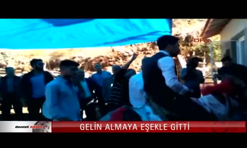 Gelin Almaya Eşekle Giden Damat