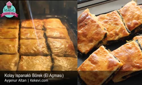 Ispanaklı Börek Tarifi