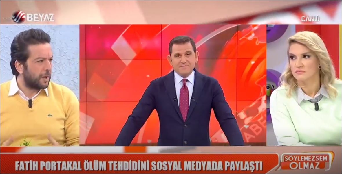 Fatih Portakal'a Ölüm Tehdidi