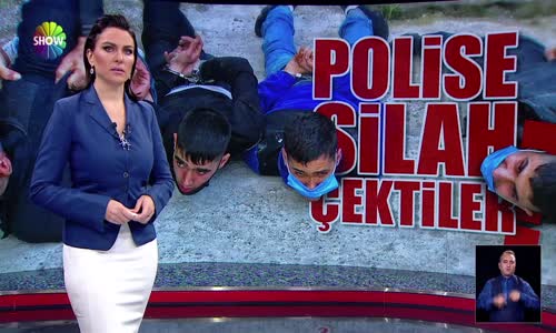 Polise pompalı tüfek doğrulttular! 