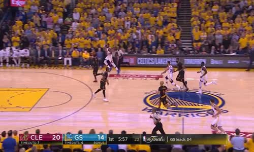 Stephen Curry'den Cavaliers'a Karşı 34 Sayı 10 Asist 3 Top Çalma