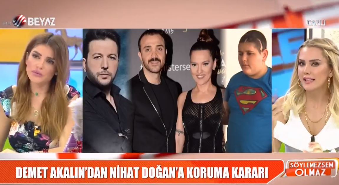 Demet Akalın'dan, Nihat Doğan'a Koruma Kararı! Konuşursa Hapis Yatacak! 