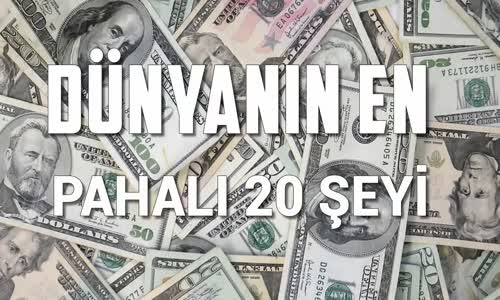 Dünyanın En Pahalı 20 Şeyi