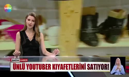 Ünlü youtuber kıyafetlerini satıyor!