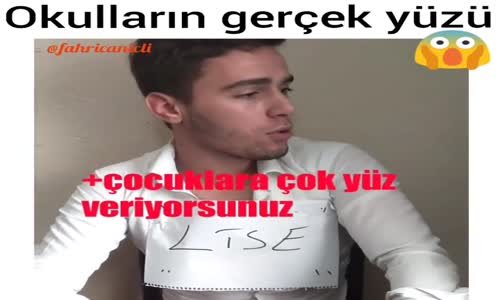 Okulların Gerçek Yüzü