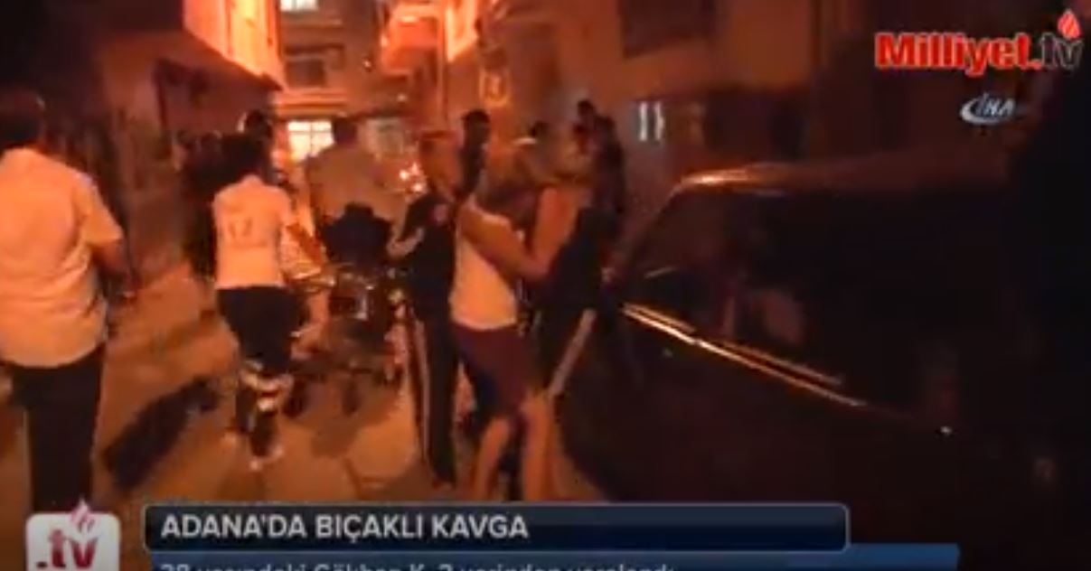 Adanada Bıcaklı Kavga 1 Yaralı