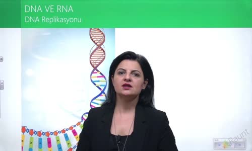 EBA BİYOLOJİ LİSE - NÜKLEİK ASİTLERİN KEŞFİ VE ÖNEMİ - DNA VE RNA - DNA REPLİKASYONU