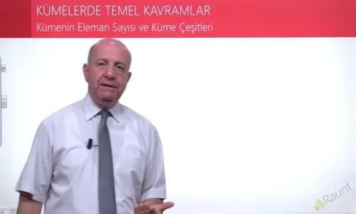 EBA MATEMATİK LİSE 4 KÜMELER-KÜMENİN ELEMAN SAYISI VE KÜME ÇEŞİTLERİ