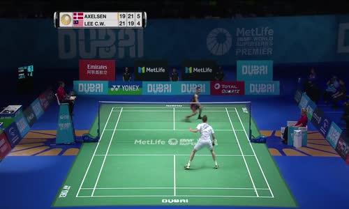 Badminton Oyuncusu Viktor Axelsen'in Müthiş Refleksi