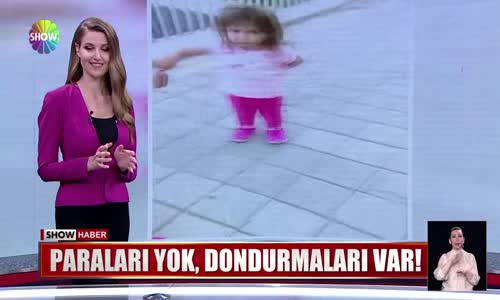 Paraları yok, dondurmaları var!