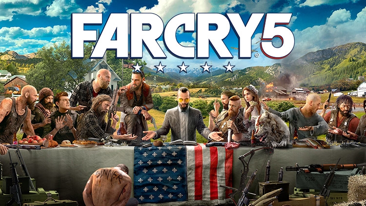 Far Cry 5 Reveal Trailer PS4 Pro Gameplay Footage