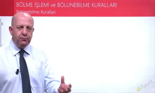 EBA MATEMATİK LİSE 4 SAYILAR- BÖLÜNEBİLME KURALLARI