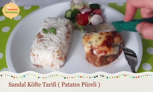 Patates Püreli Sandal Köfte Yemek Tarifi 