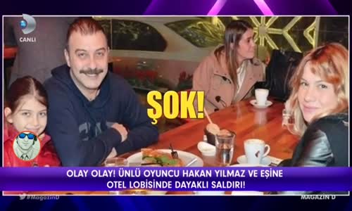 Ünlü Oyuncu Hakan Yılmaz Ve Eşine Otelde Şok Saldırı