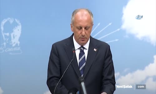 Muharrem İnce: Erdoğan Açık Ara Fark Atmıştır