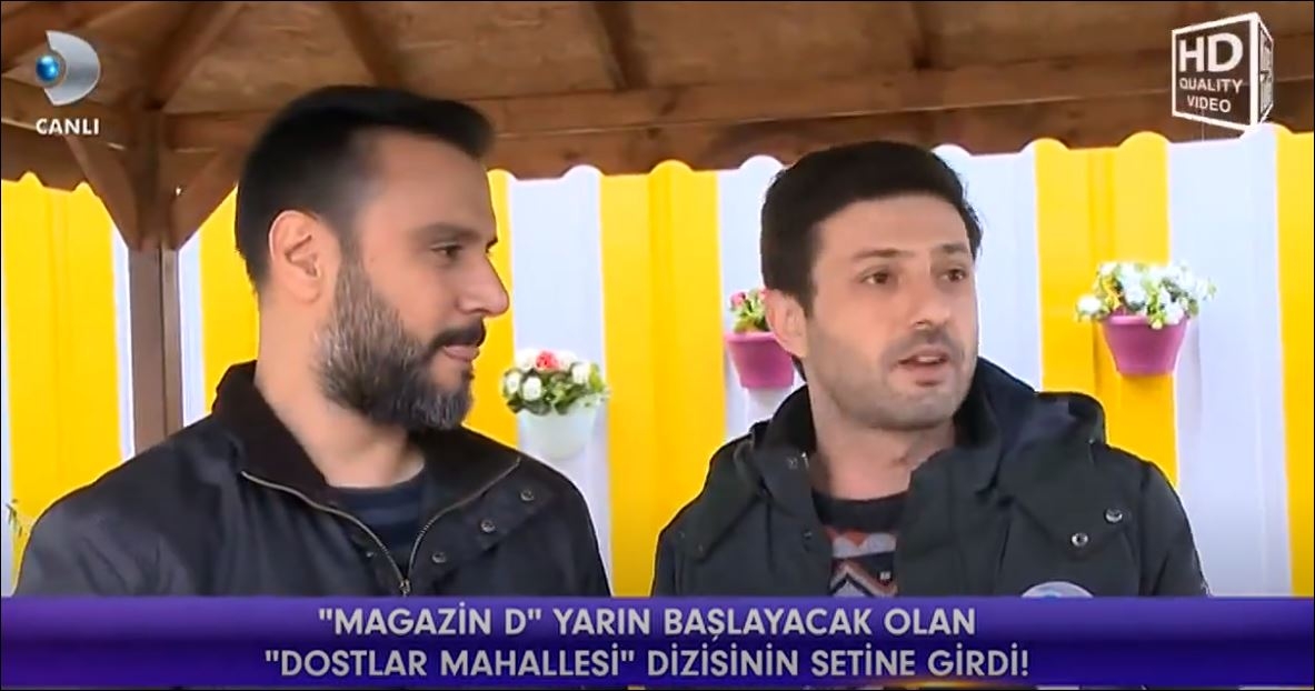 Magazin D Ekibi 'Dostlar Mahallesi' Dizi Setini Ziyaret Etti